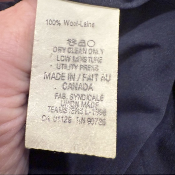 Ralph Lauren Men's 44R Navy Blue Gold Buttons Wool Blazer Sport Coat Suit Jacket - Picture 9 of 11